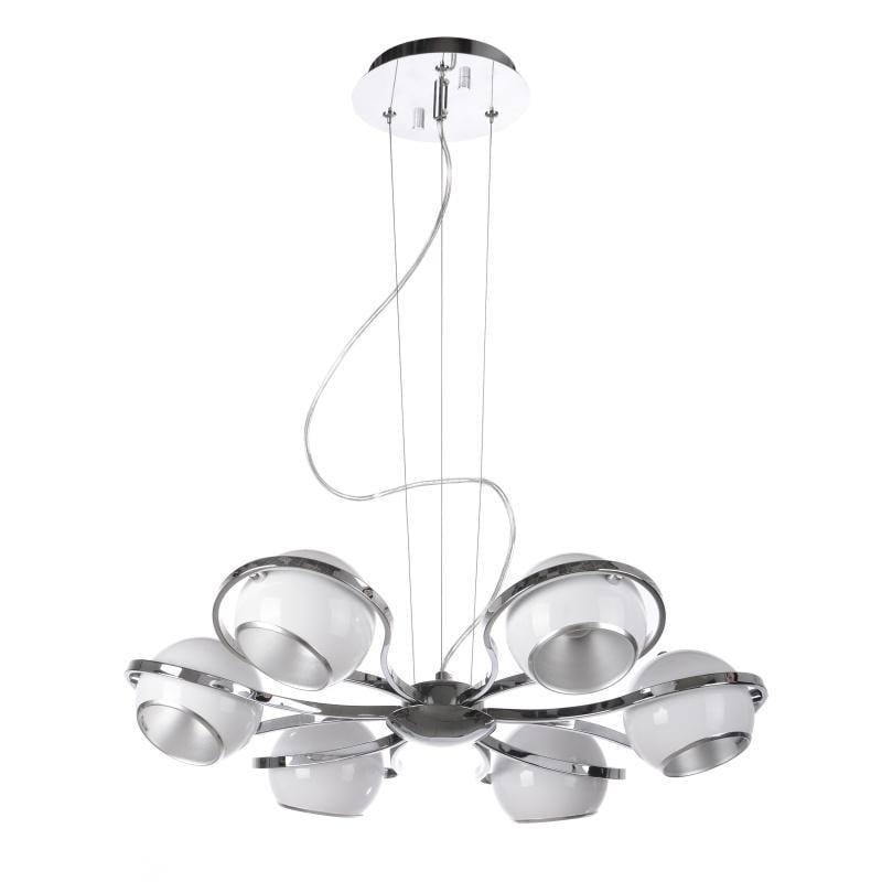 Люстра подвесная прованс Brille BL-301S/6 E14 WH