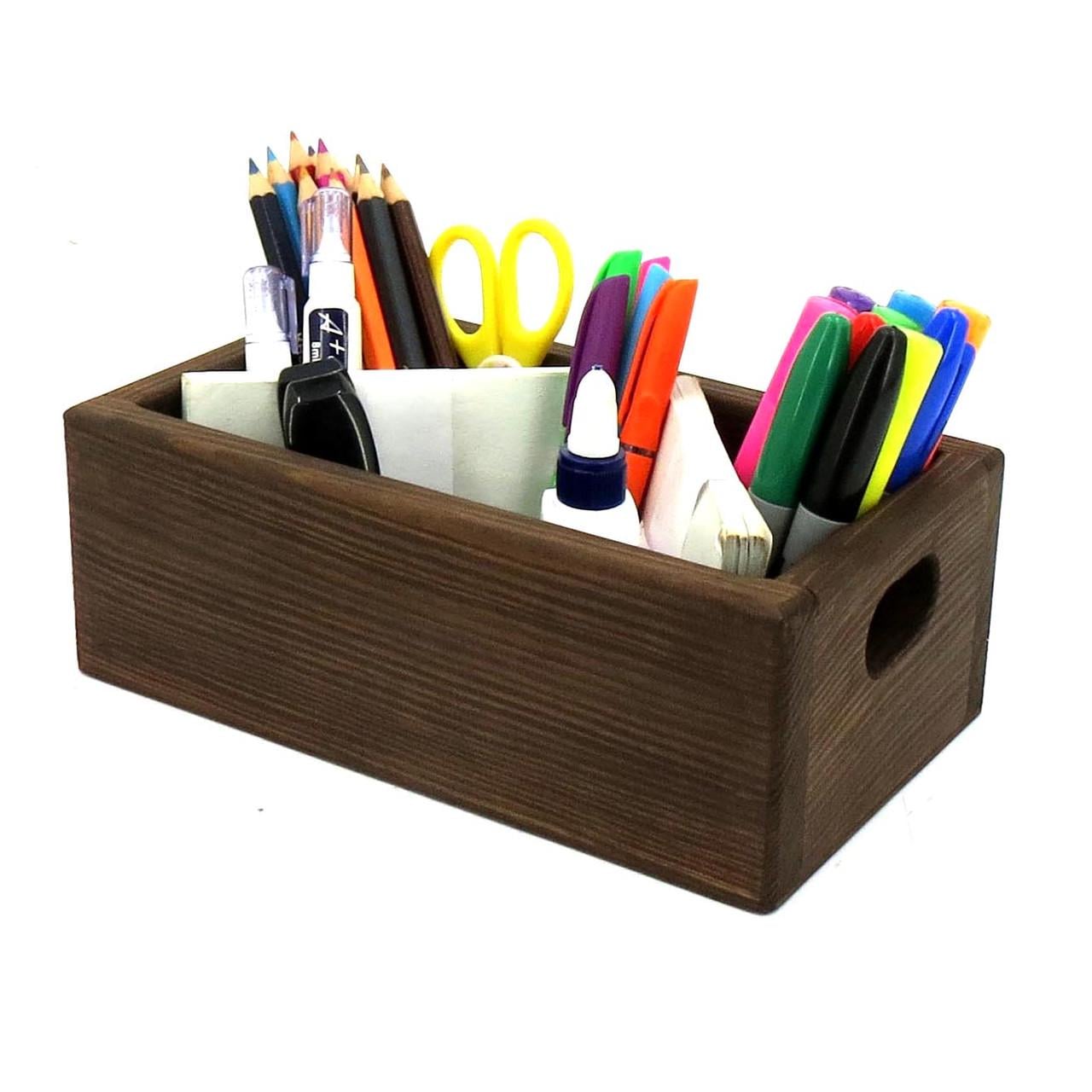 Органайзер настольный из дерева Пирсон Капучино (Кнц-004809)