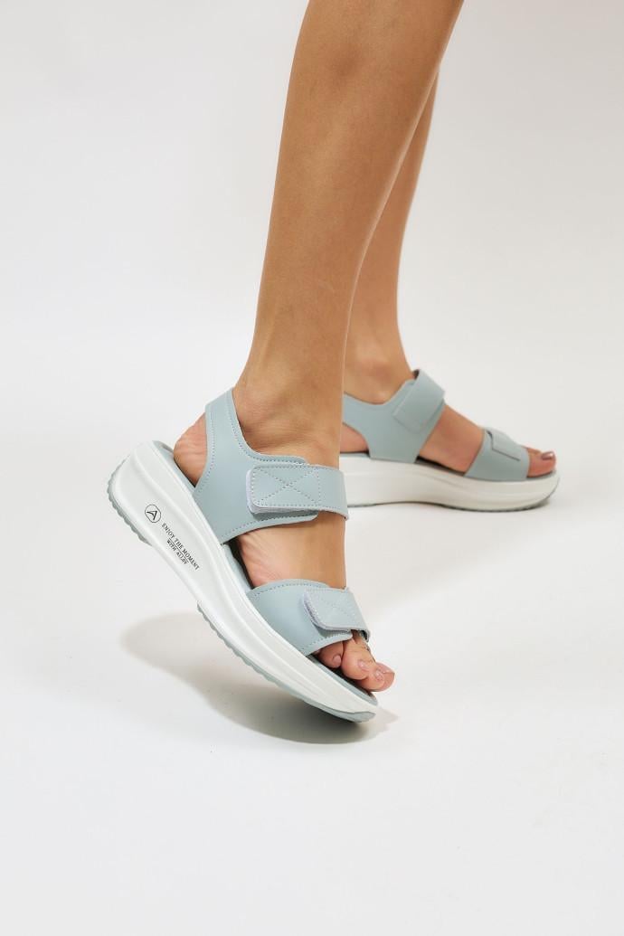 Сандалии женские ALLSY на платформе р. 37 Голубой (195302) Сандалии женские ALLSY на платформе р. 37 Голубой (195302)