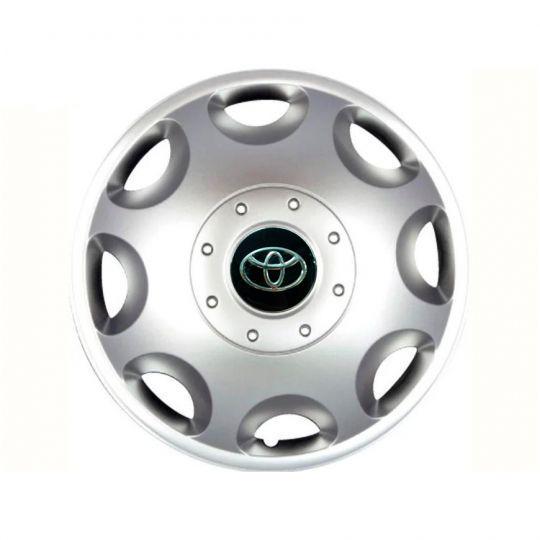 Автомобильные колпаки SKS 300 R15 с логотипом Toyota 4 шт. Серебристый