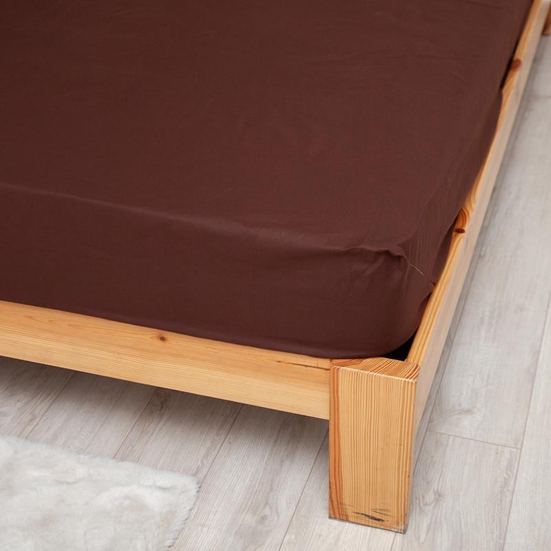 Простирадло з гумкою ТЕП Натхнення 160х200 см Шоколадний (18443) - фото 3