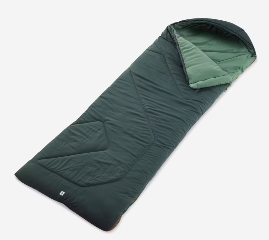 Мішок спальний Quechua для кемпінгу 215x80 см Зелений - фото 4 Мішок спальний Quechua для кемпінгу 215x80 см Зелений - фото 4