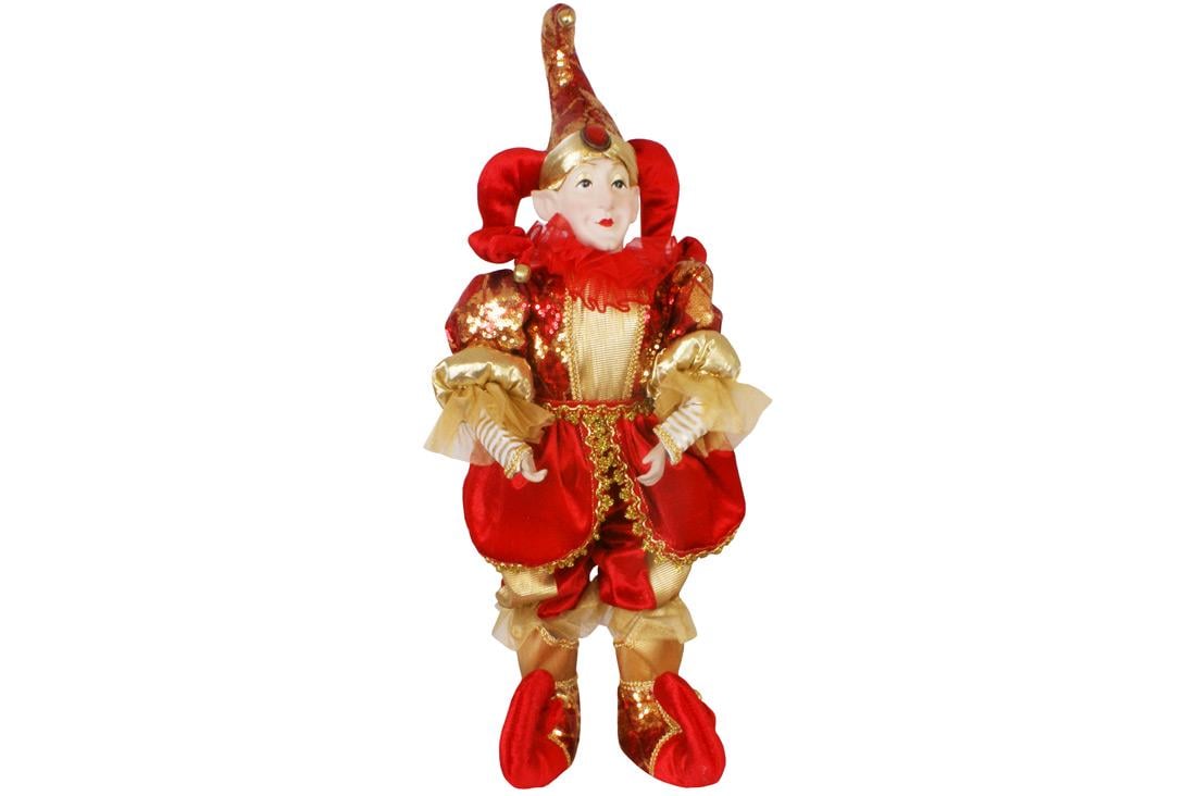 Фигурка мягкая новогодняя Шут BonaDi (NY14-203)