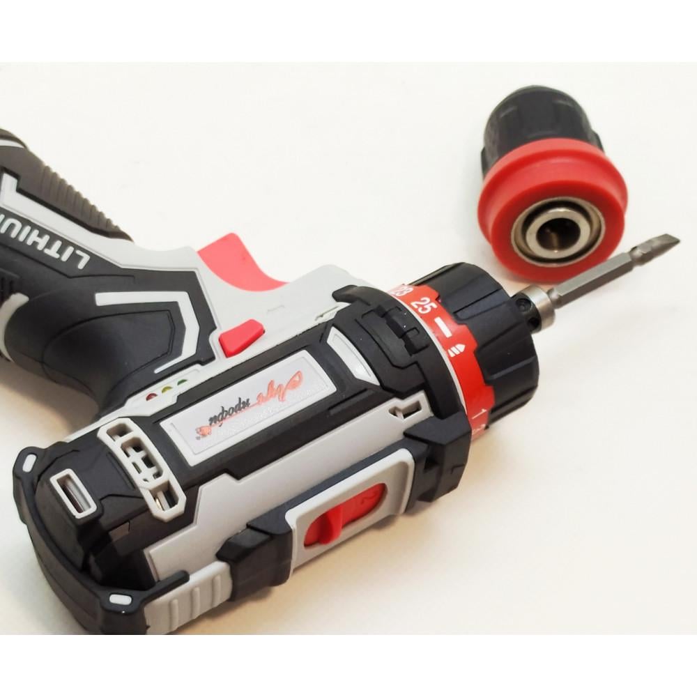 Шуруповерт аккумуляторный Луч Профи АШЛ-12 кейс ДФР 2 Ah 12 В 2 АКБ ЗУ - фото 7 Шуруповерт аккумуляторный Луч Профи АШЛ-12 кейс ДФР 2 Ah 12 В 2 АКБ ЗУ - фото 7