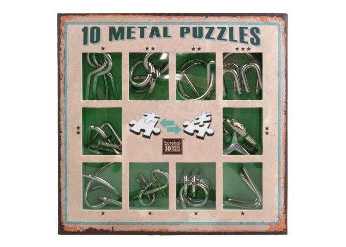 Набор головоломок METAL PUZZLES металлические 10 шт. (473357)