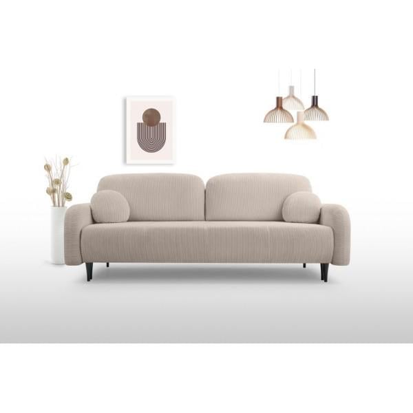 Диван раскладной Perfect Home Cloud натуральное дерево ДСП/ткань Elma 05 Бежевый (49496) - фото 5 Диван раскладной Perfect Home Cloud натуральное дерево ДСП/ткань Elma 05 Бежевый (49496) - фото 5