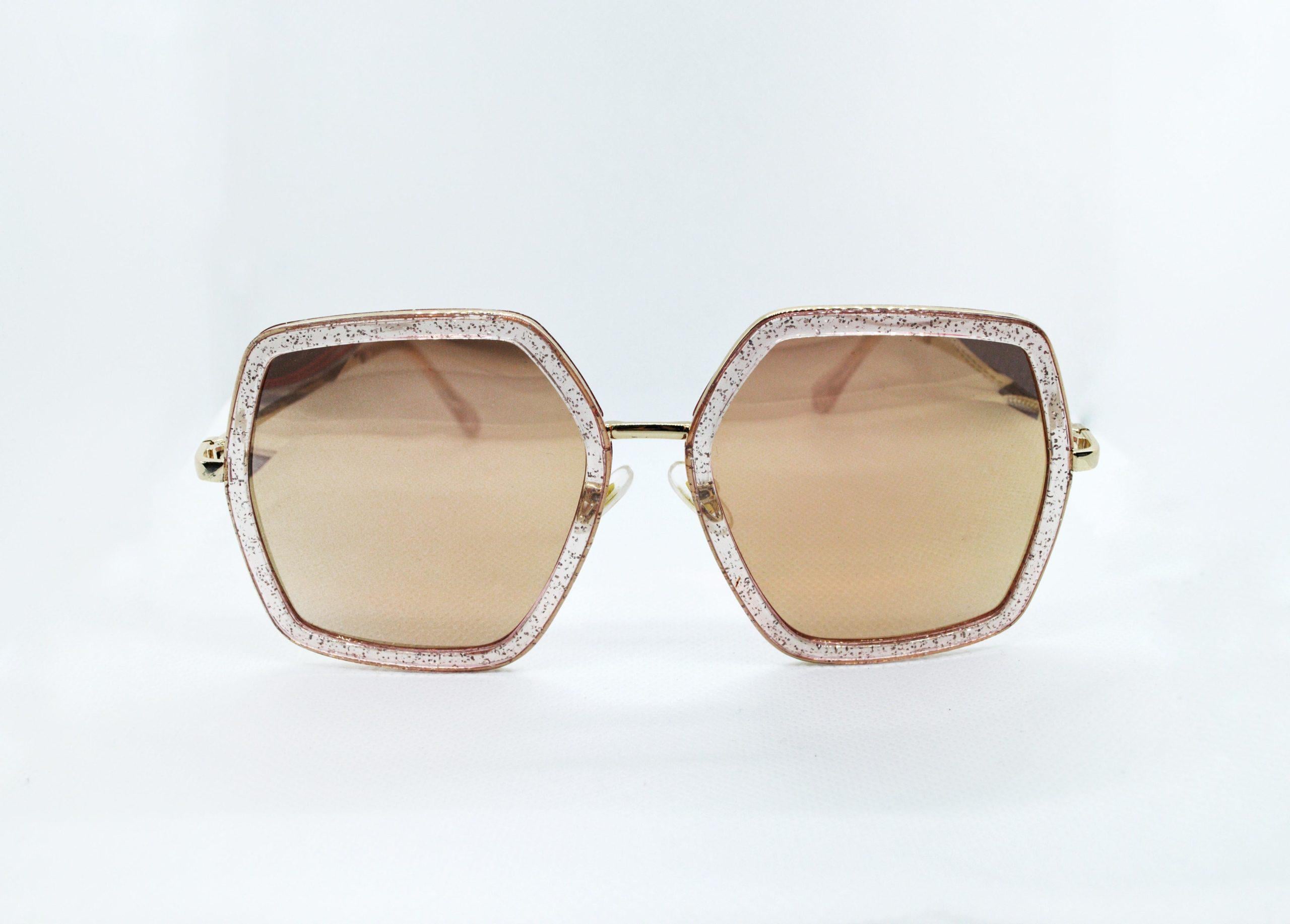 Очки солнцезащитные квадрат Бежевый (А-3)