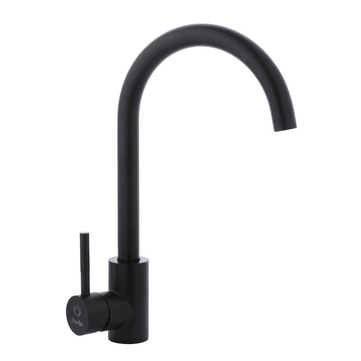 Смеситель кухонный Perla OCELI однорычажная нержавеющая сталь (PSS101B)