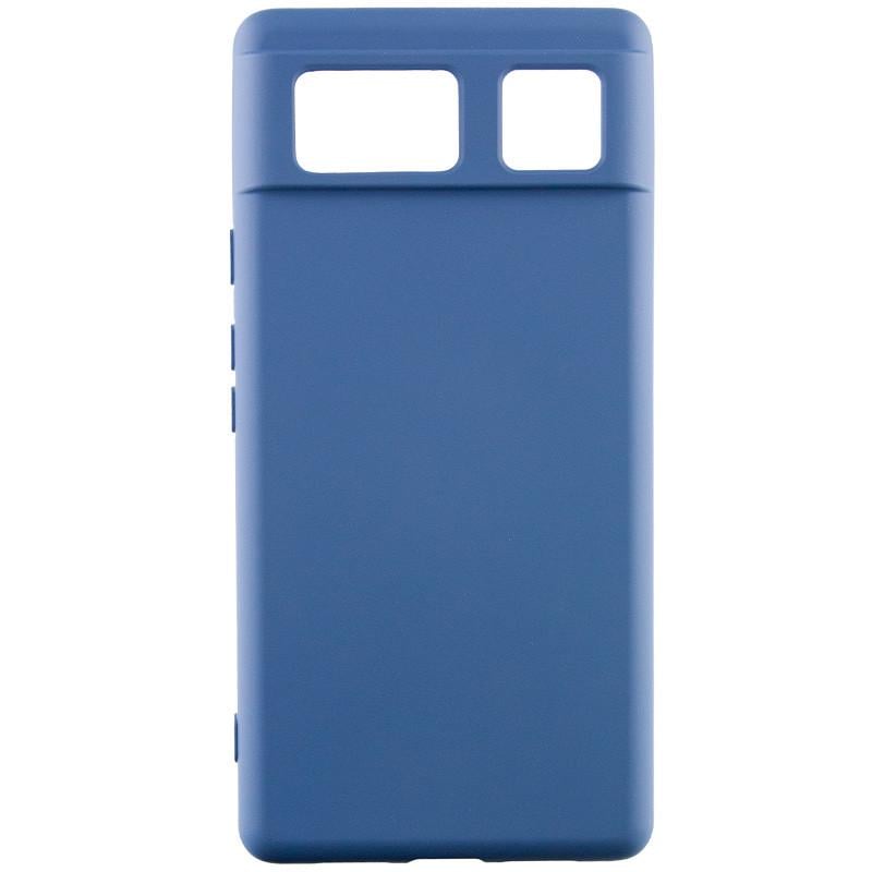 Противоударный чехол Silicone Cover Lakshmi (A) для Google Pixel 6 Синий / Navy Blue