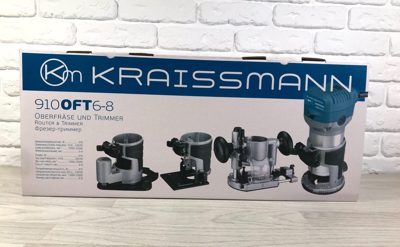 Фрезер KRAISSMANN 910OFT6-8 4 бази - фото 9 Фрезер KRAISSMANN 910OFT6-8 4 бази - фото 9