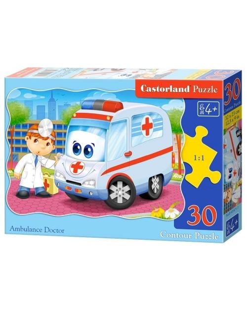 Пазли Машина швидкої допомоги 30 ел. (24381) Пазли Машина швидкої допомоги 30 ел. (24381)