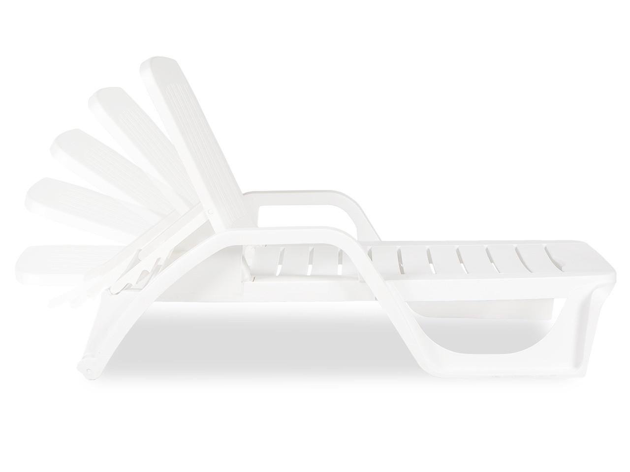 Шезлонг складной Bica Zanzibar с подлокотниками 190х71х46 см (CNT00012552) - фото 3