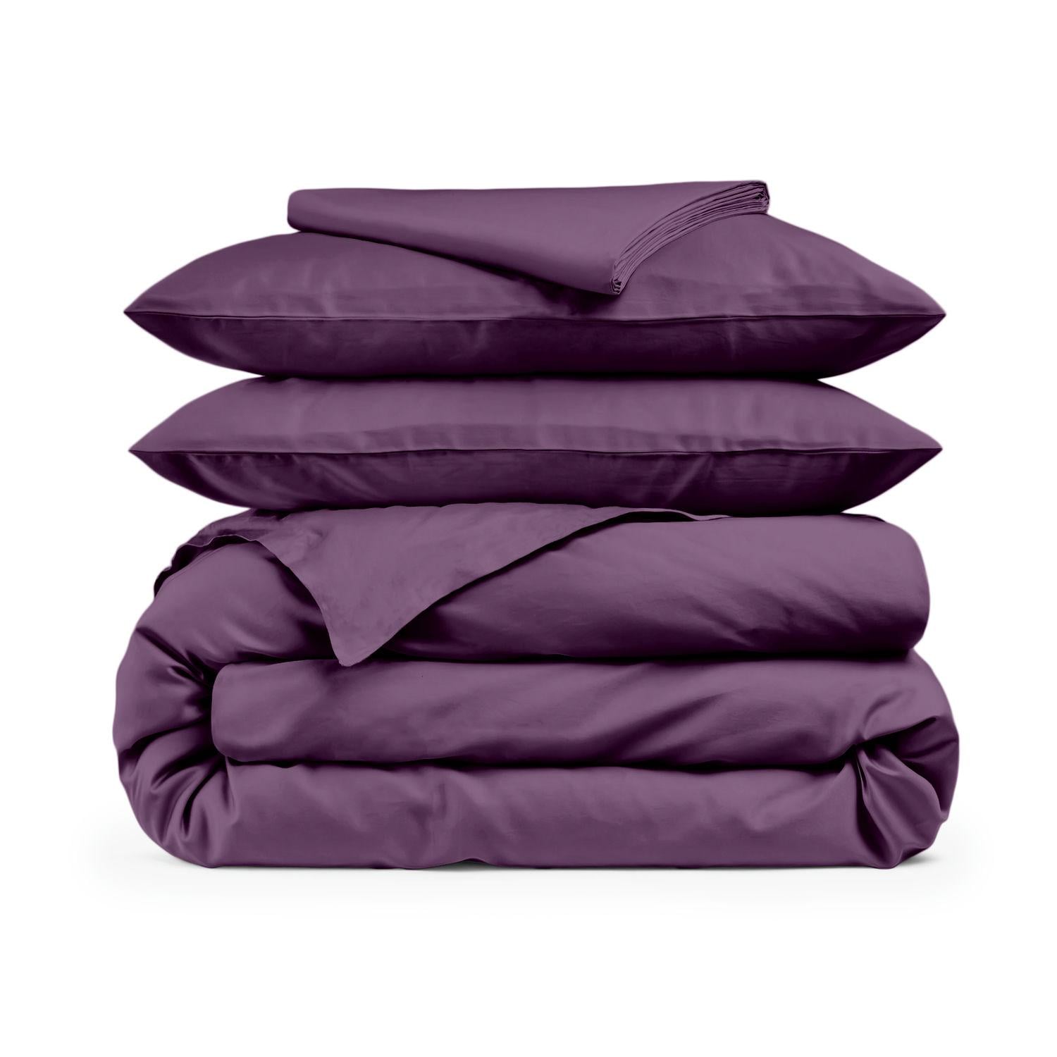 Постельное белье двуспальное Cosas Violet сатин 180х220 см (4822052197844)