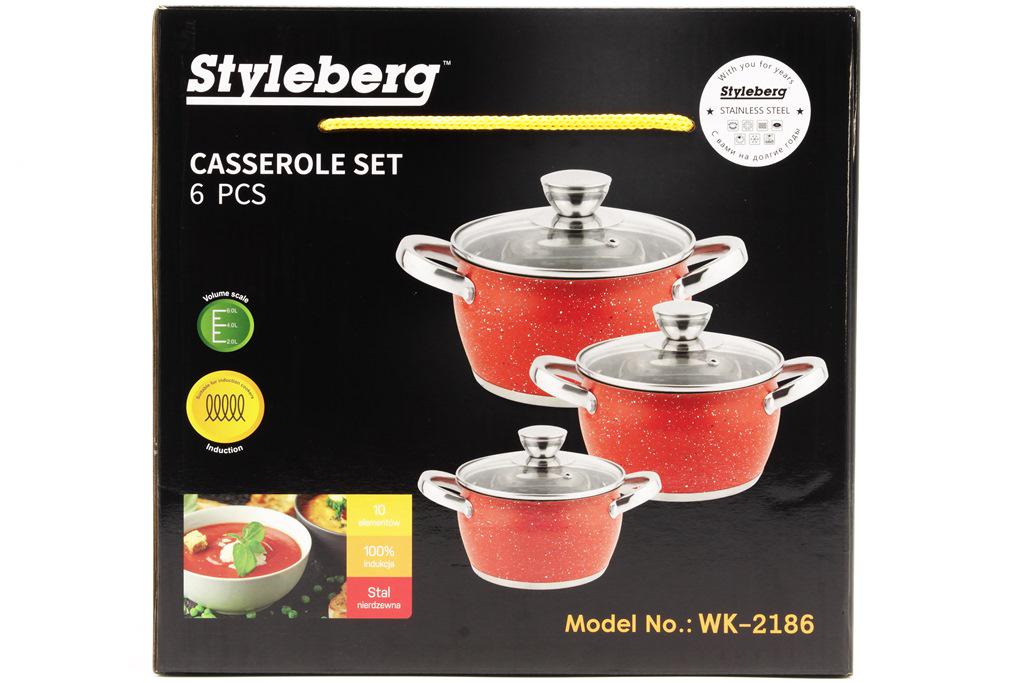 Набір каструль нержавіюча сталь з кришками A-Plus 2186 3 пр. (DR001211) - фото 2 Набір каструль нержавіюча сталь з кришками A-Plus 2186 3 пр. (DR001211) - фото 2