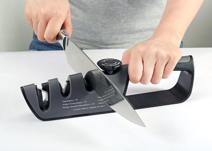 Точилка для ножів та ножниць з регулюванням нахилу Zally RM-023 Adjustable Angle Knife Sharpener - фото 7