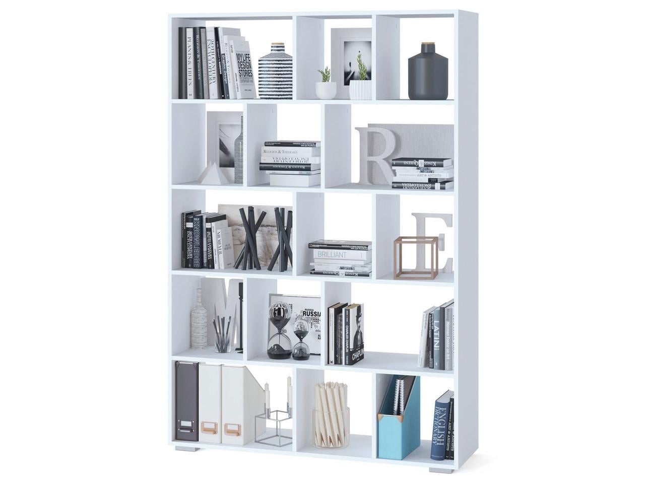 Стеллаж XShelf-15 Ламинированное ДСП 1766x1200x356 мм с регулируемыми опорами и высокой нагрузочной способностью (СТ-15)