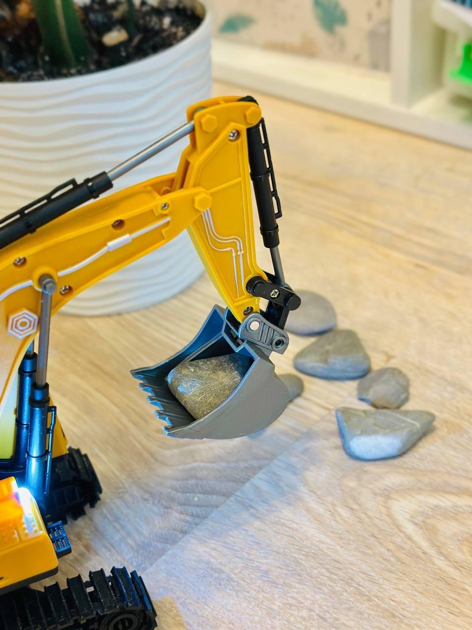 Игровой экскаватор на радиоуправлении для мальчика (2760327587) - фото 5 Игровой экскаватор на радиоуправлении для мальчика (2760327587) - фото 5