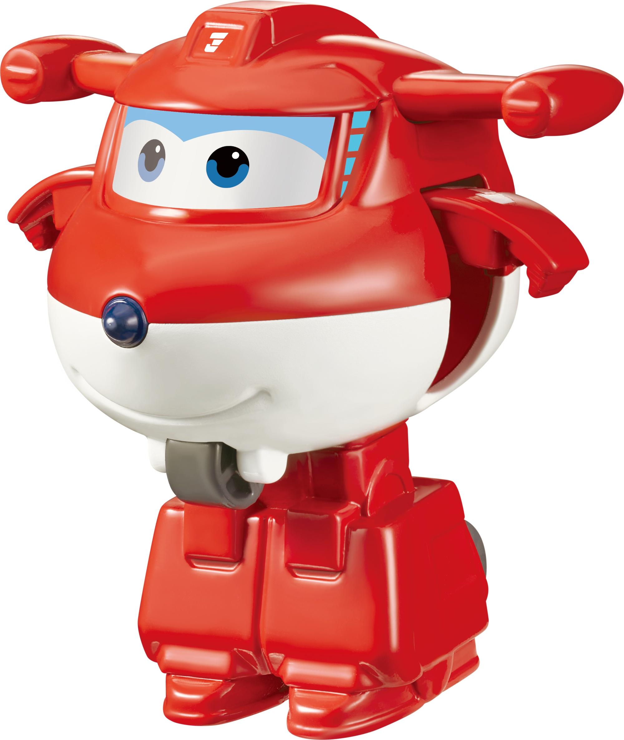 Дитяча ігрова фігурка-трансформер Super Wings Transform-a-Bots Джетт 5 см (EU780010)