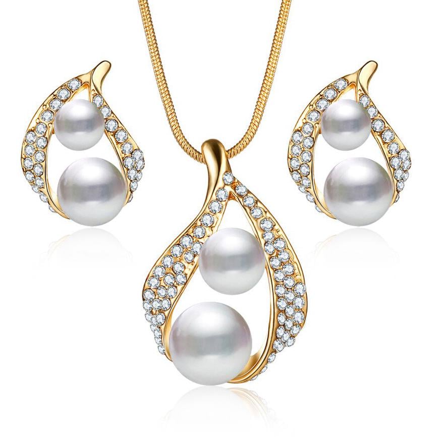 Комплект серьги с подвеской Primo Pearls (806691610)