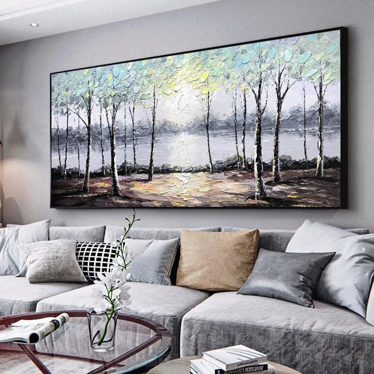 Картина на холсте ArtSale Пейзаж 50х100 см ntrl0050