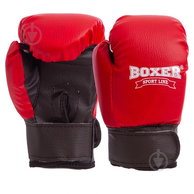 Перчатки боксерские детские BOXER 2026 4 Красный