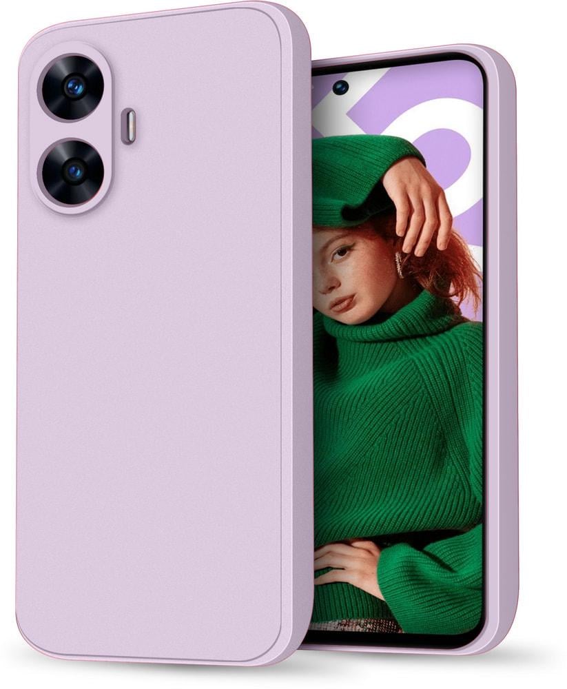 Силиконовый чехол HardCorner для Realme C55 Lilac (32864-3B)