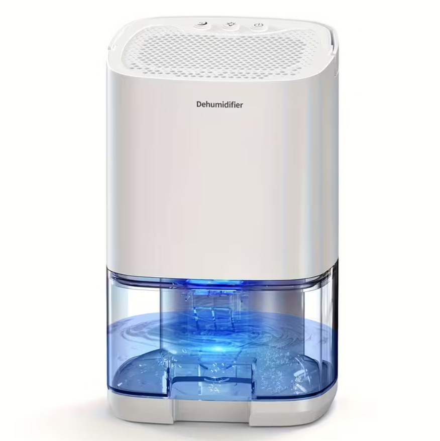 Осушитель воздуха с подсветкой и тихим режимом Белый (ОП155)