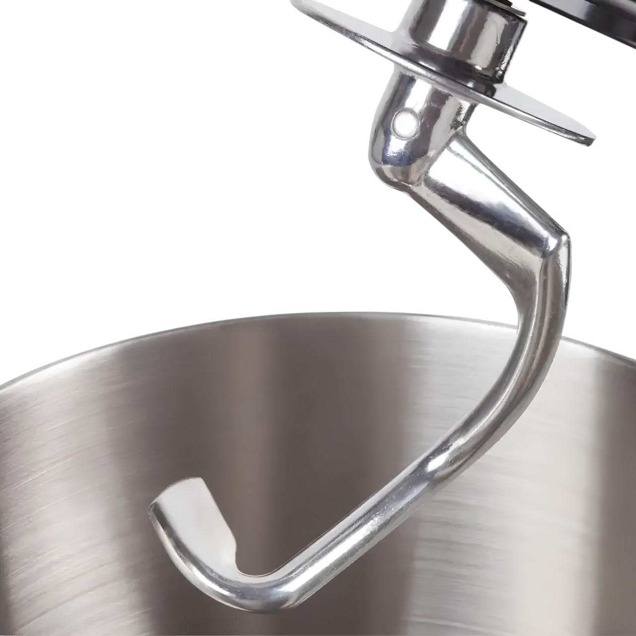 Тістоміс для кухні Zepline стаціонарний на 6 скоростей с 3 насадками 3500 Вт 7 л Червоний (ZP-137 ) - фото 6