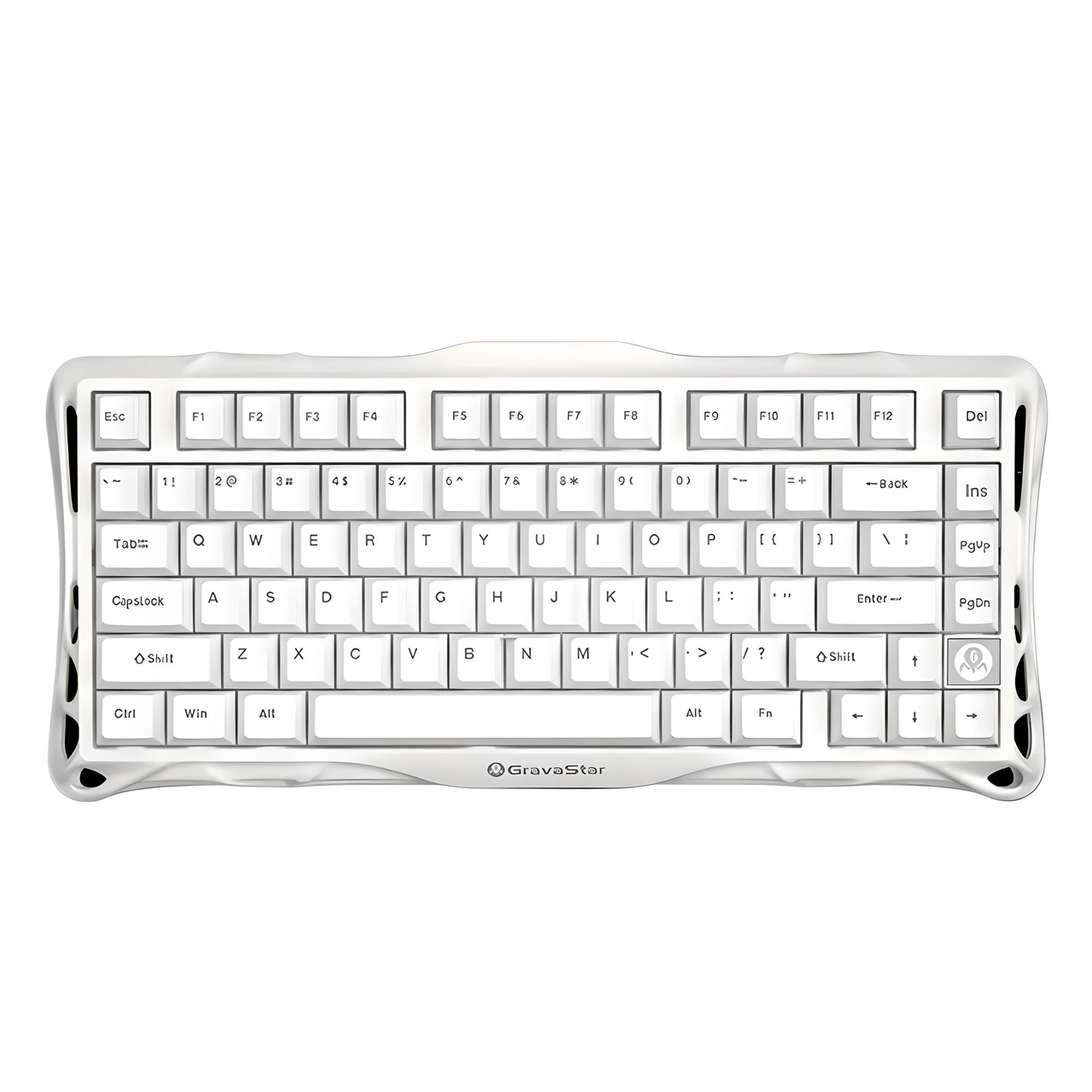 Клавиатура GravaStar Mercury K1 Lite Белоснежка с комбинированным подключением (2485611645)