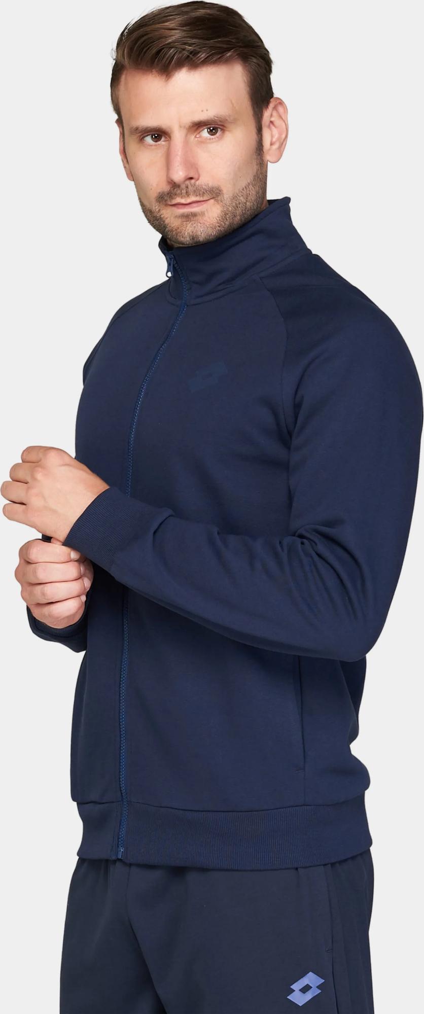 Олімпійка Lotto MSC SWEAT FZ III 219881/1CI 2XL Темно-синій - фото 3 Олімпійка Lotto MSC SWEAT FZ III 219881/1CI 2XL Темно-синій - фото 3