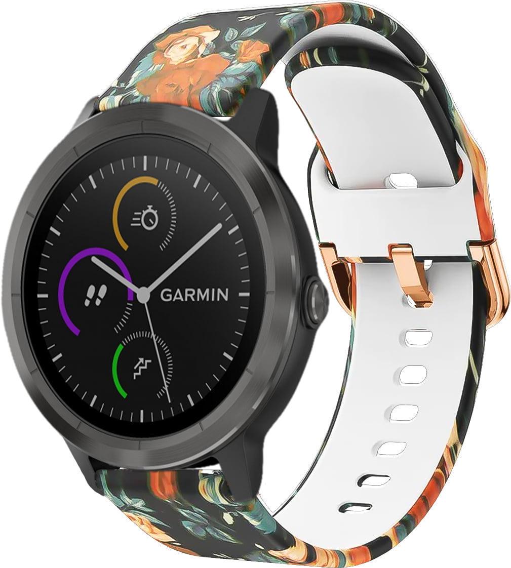Ремешок Colorful для Garmin Vivoactive 3 Rose Noir (41799) Ремешок Colorful для Garmin Vivoactive 3 Rose Noir (41799)
