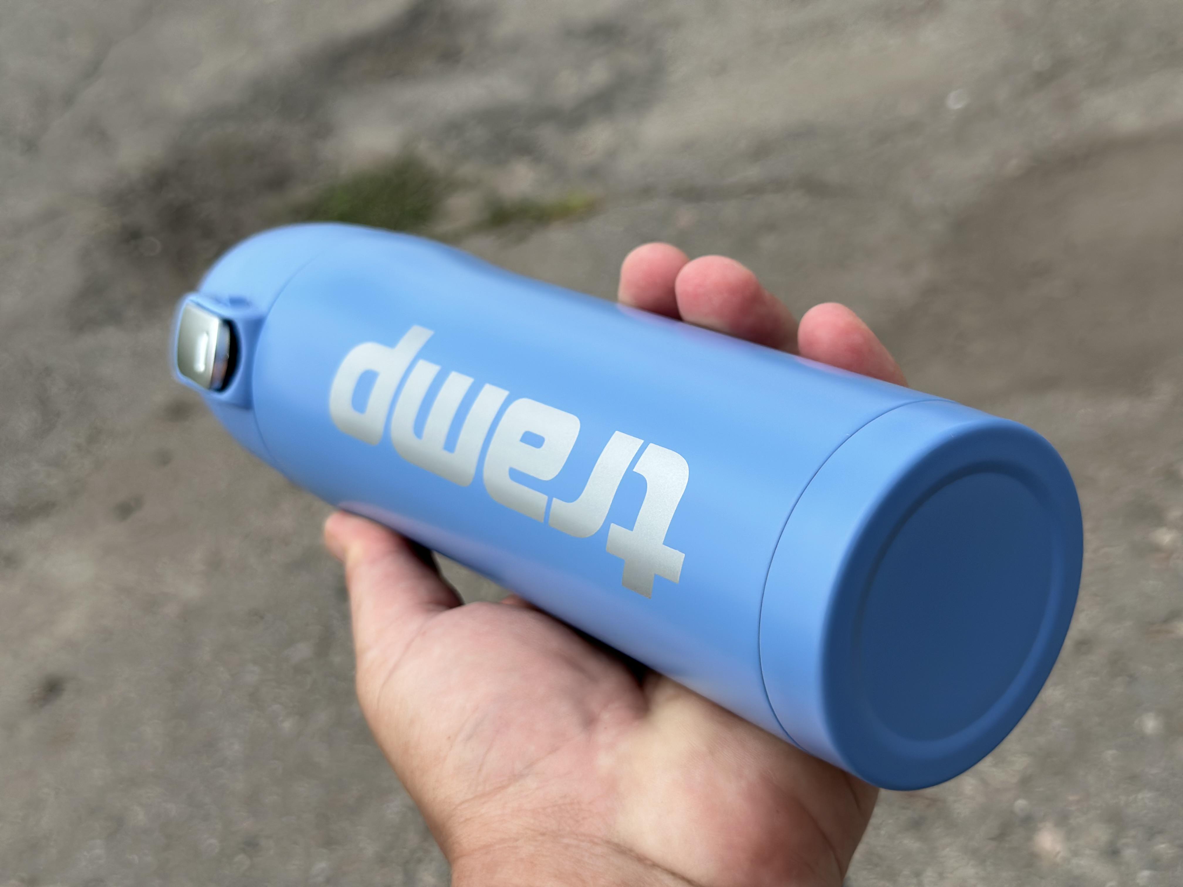 Термокружка Tramp держит 12 ч. 0,45 л (UTRC-107-sky-blue) - фото 4