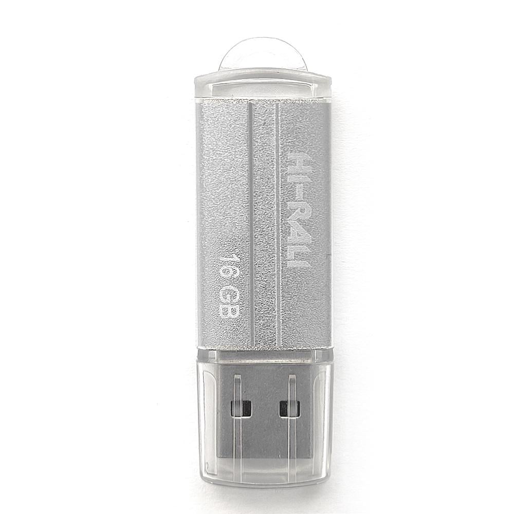 Флеш-накопитель Hi-Rali Corsair 16 ГБ USB-A 2.0 Серебряный (HI-16GBCORSL)