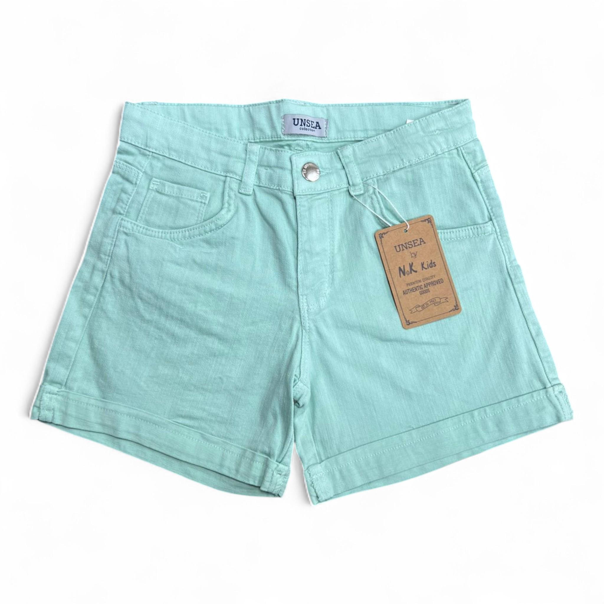 Шорты детские Unsea 52722 джинсовые 164 см Mint (S_52722/164Mint)