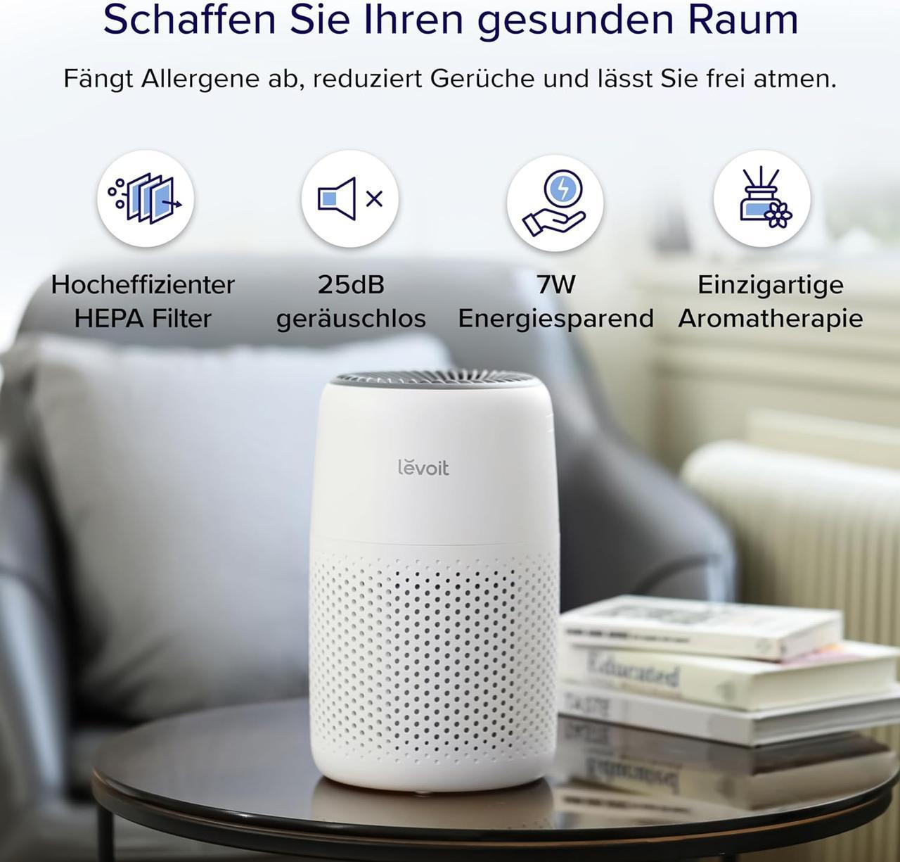 Воздухоочиститель Levoit Smart Air Purifier Core 300S Plus (LAP-C161-WEU) - фото 3 Воздухоочиститель Levoit Smart Air Purifier Core 300S Plus (LAP-C161-WEU) - фото 3