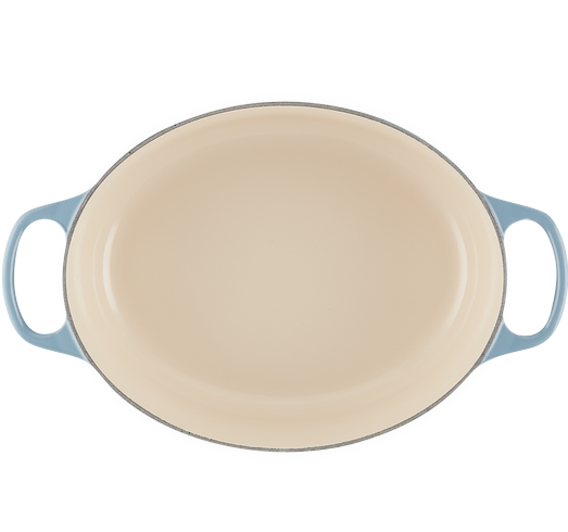 Кастрюля Le Creuset Signature 4,7 л овальная Chambray (21178294344441) - фото 5