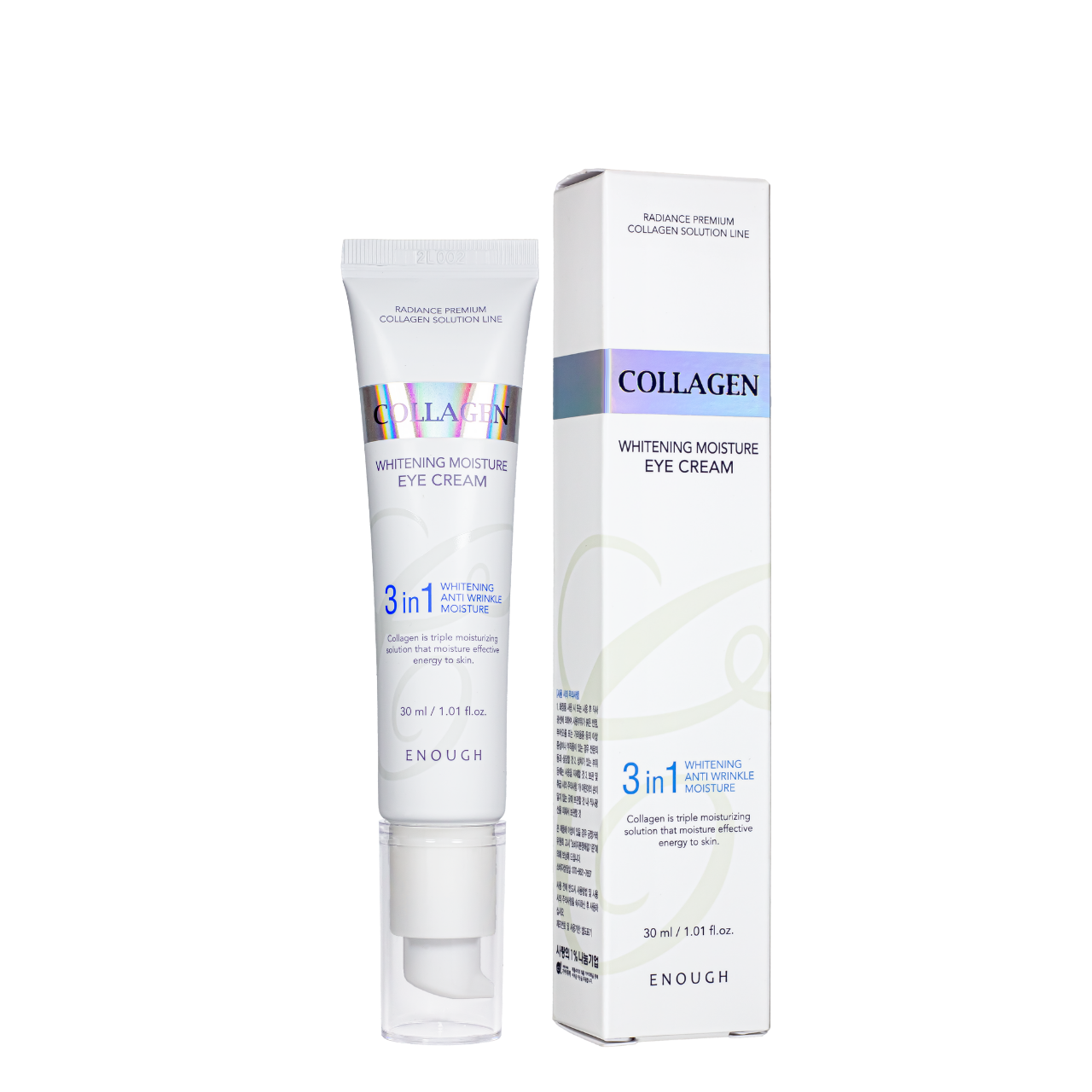 Крем для век с коллагеном Enough Collagen 3в1 осветляющий 30 мл Крем для век с коллагеном Enough Collagen 3в1 осветляющий 30 мл