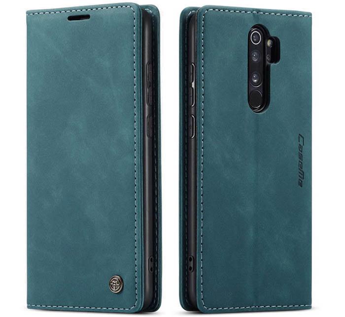 Чехол книжка с магнитом CaseMe на Xiaomi Redmi Note 8 Pro Sea Green (15548-56)