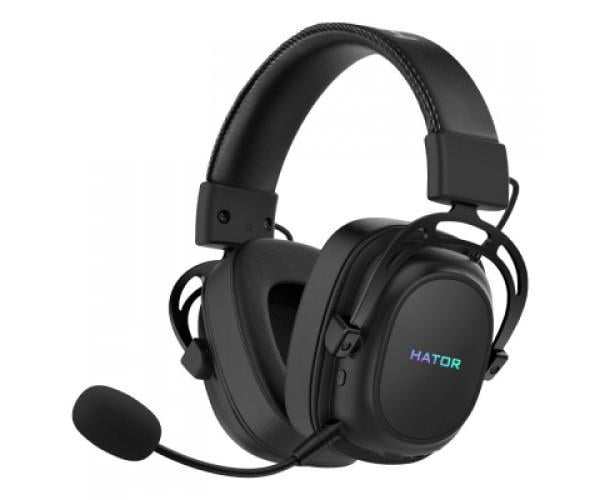 Наушники Hator Hypergang Wireless Tri-mode Black (HTA-850)