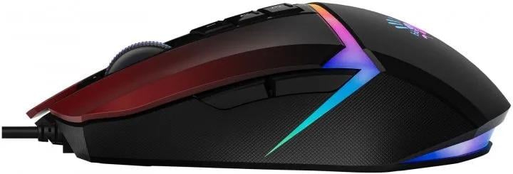 Компьютерная мышка проводная A4Tech Bloody W60 Max RGB Gradient Red (26711817) - фото 5