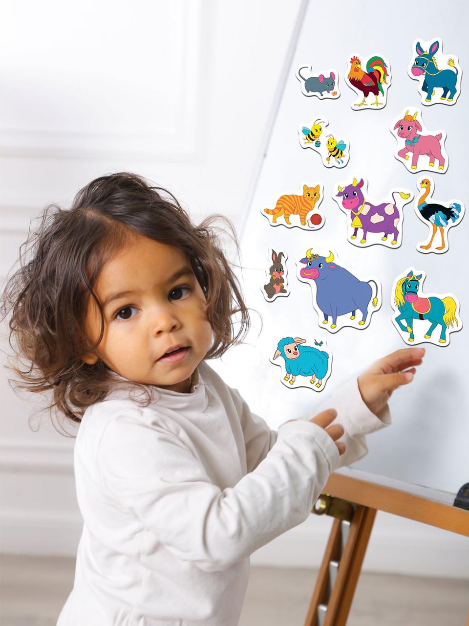 Набір магнитів Magdum Ферма Малюнки 20 шт. (ML4031-32 EN) - фото 7 Набір магнитів Magdum Ферма Малюнки 20 шт. (ML4031-32 EN) - фото 7