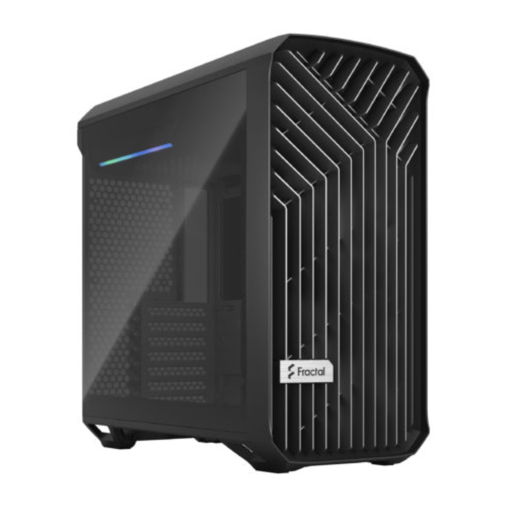 Корпус для пк E-ATX Fractal Design Torrent Compact Black TG без блока питания/боковое окно Черный (561339)