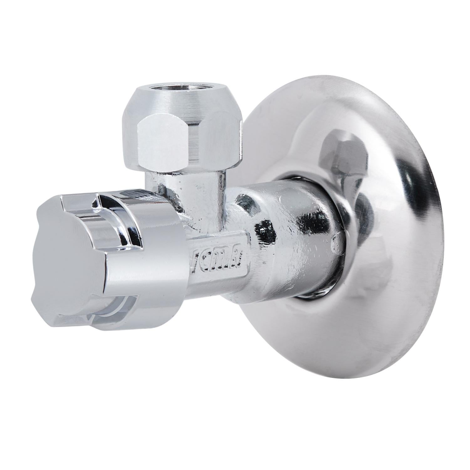 Кран шаровой ICMA 520 90520AC07 1/2"x3/8" ЗЗ угловой (78766)