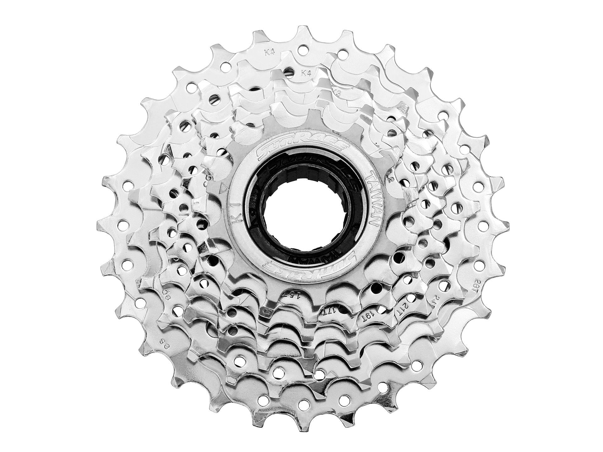 Трещотка SUN RACE M30 7-k 13-28T Chrome Трещотка SUN RACE M30 7-k 13-28T Chrome