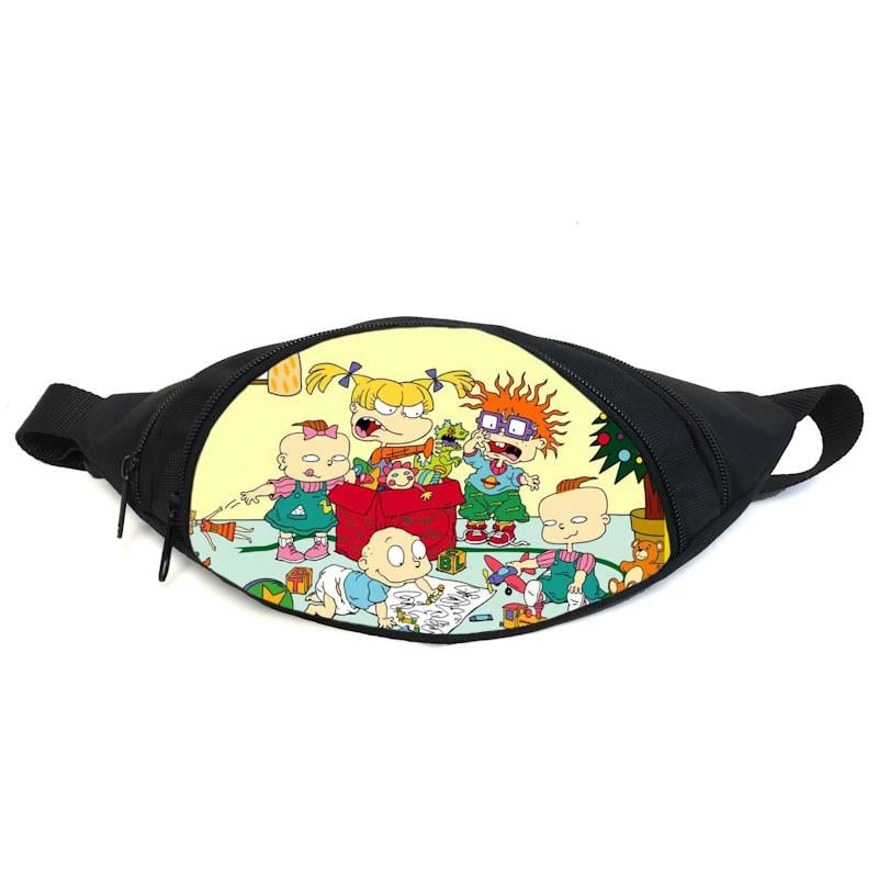 Поясная сумка-бананка Cappuccino Toys Ох уж эти детки GB-Rugrats 05 Черный (2350793723)