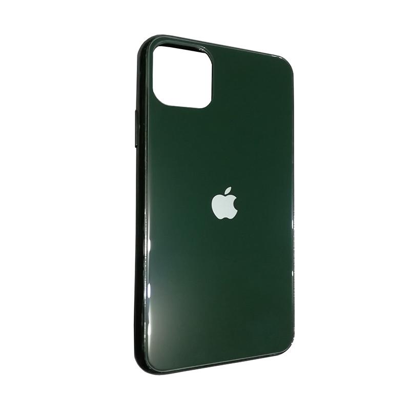 Чехол Glass Case для Apple iPhone 11 Pro Max Dark Green (29caa1-3045)