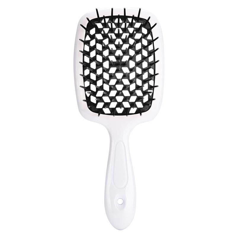 Гребінець для волосся ANbeauty масажний White&Black (AN0103316)