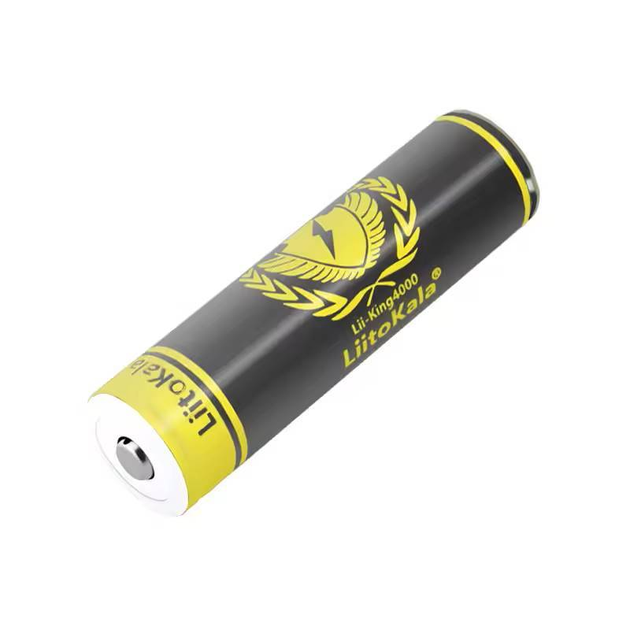 Аккумулятор LiitoKala Lii-King4000 18650 4000mAh 3,7V Li-ion выпуклый плюс 2 шт.