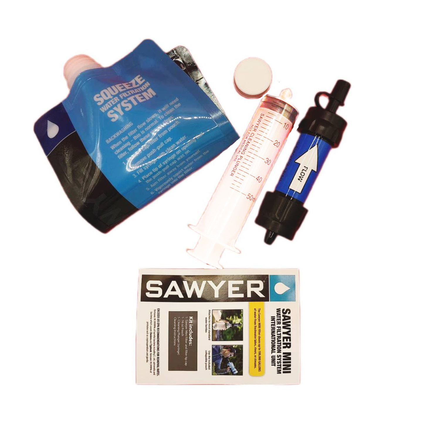 Фильтр для воды туристический Sawyer MINI (SM-1-470) - фото 1