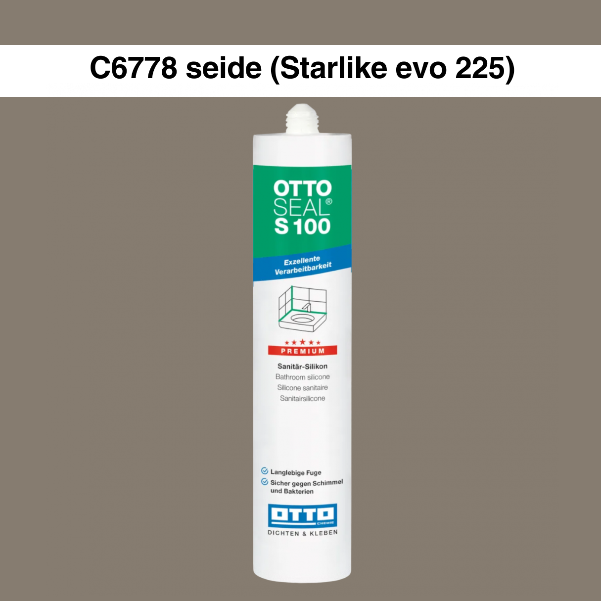 Герметик силиконовый OTTOSEAL S100 С6778 (S100C6778) - фото 2 Герметик силиконовый OTTOSEAL S100 С6778 (S100C6778) - фото 2